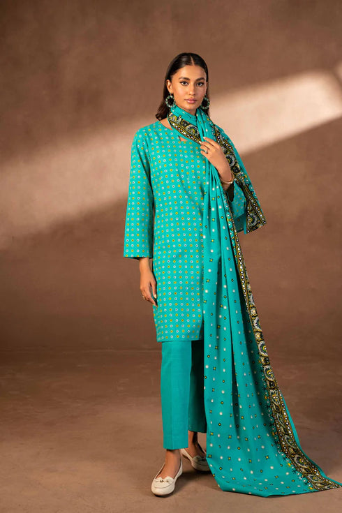 Stitched by Women Dresses | 3 Piece - Printed Suit - 42306481