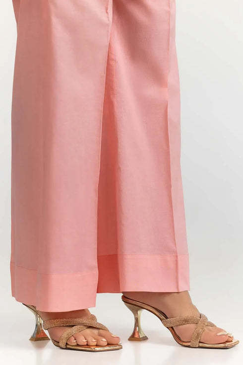 3 Piece Cambric Embroidered Suit KJP-43310