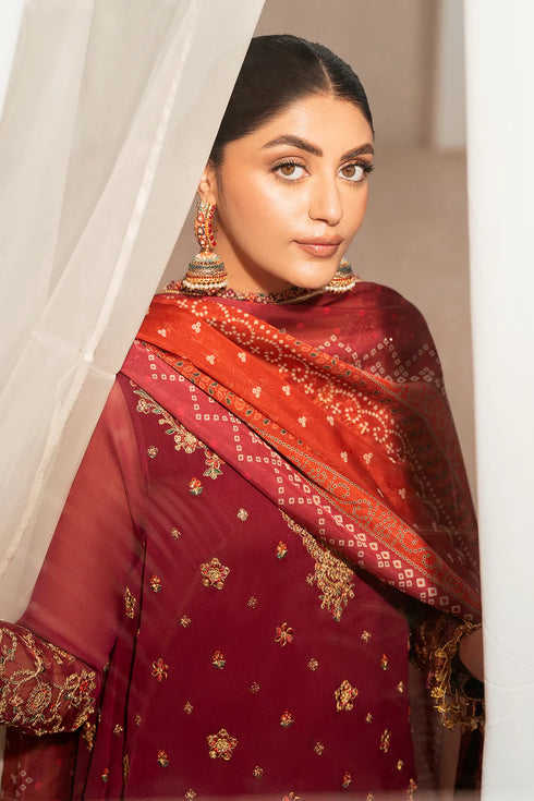 EMBROIDERED CHIFFON PR-1059