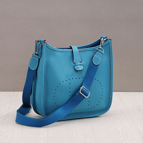 Genuine Leather Crossbody Shoulder Bag