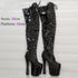 20CM Ultra High Heel Platform Over-the-knee Boots