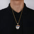 Personalized hip hop necklace for men