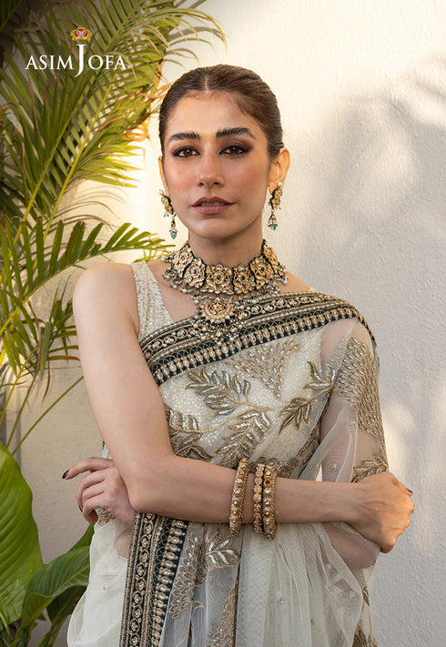 AJJH-09 EMBROIDERED POLY NET 3 PCS