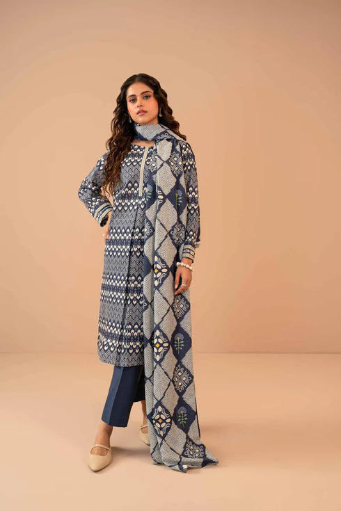 Stitched by Women Dresses | 3 Piece - Printed Suit - 42303275