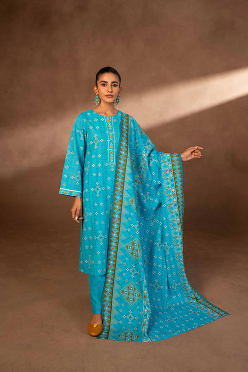 Stitched by Women Dresses | 3 Piece - Printed Suit - 42306491