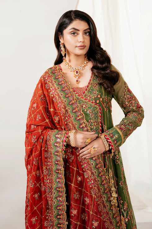 EMBROIDERED CHIFFON SF-4037