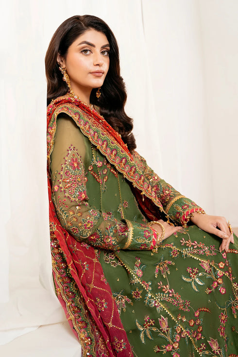 EMBROIDERED CHIFFON SF-4037