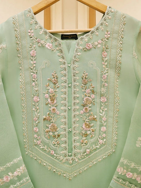 Agha Noor Trouser Shirt - 3 PC