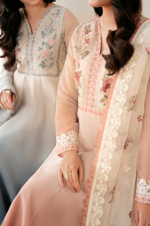 EMBROIDERED CHIFFON PR-1055