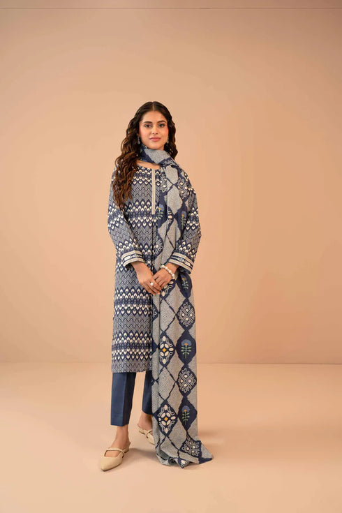 Stitched by Women Dresses | 3 Piece - Printed Suit - 42303275