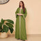 Summer Bronzing Muslim Dubai Gown