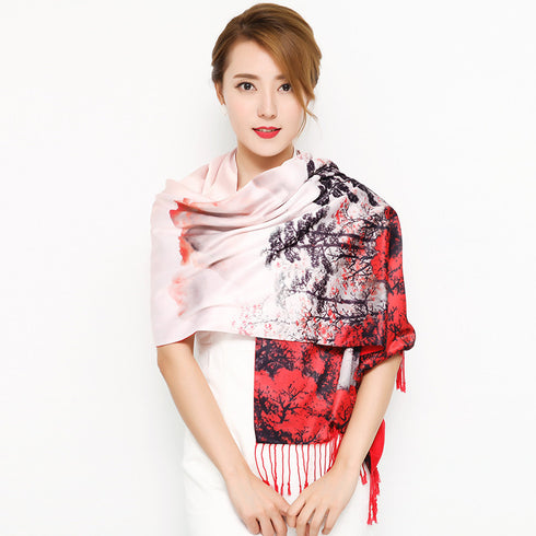 Tassel sunscreen shawl