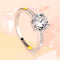 Engagement Ring 925 Sterling Silver Wedding Ring