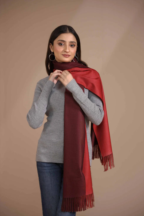 Brown / Orange Shawl