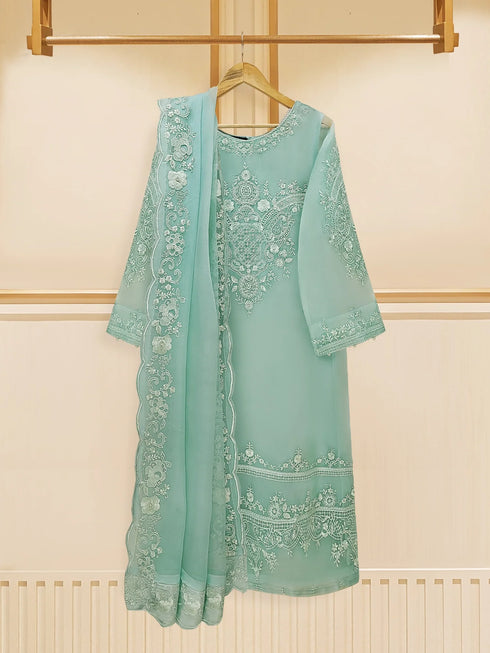 Agha Noor Trouser Shirt - 3 PC