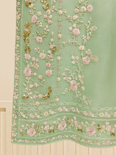 Agha Noor Trouser Shirt - 3 PC