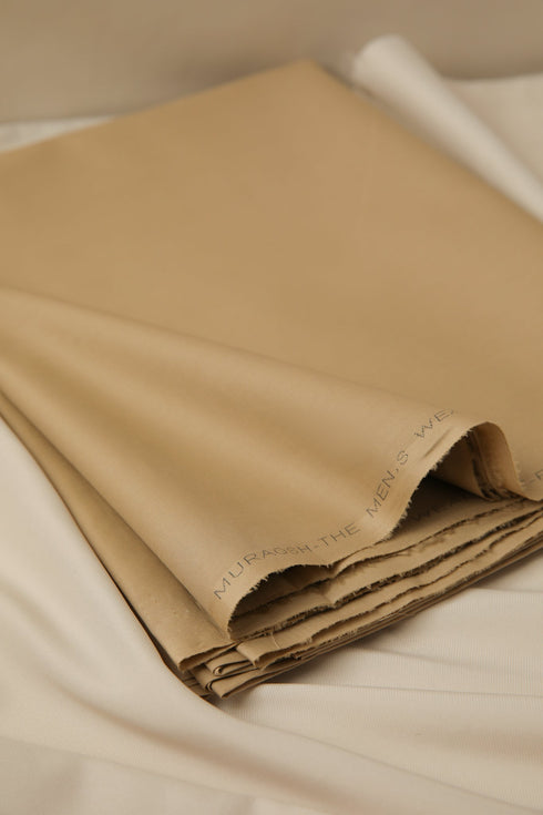 Ivory Skin Soft Cotton Unstitched - Menswear