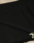 Black Soft Cotton Unstitched - Menswear