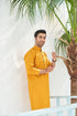 Mustard Cotton Kurta Trouser