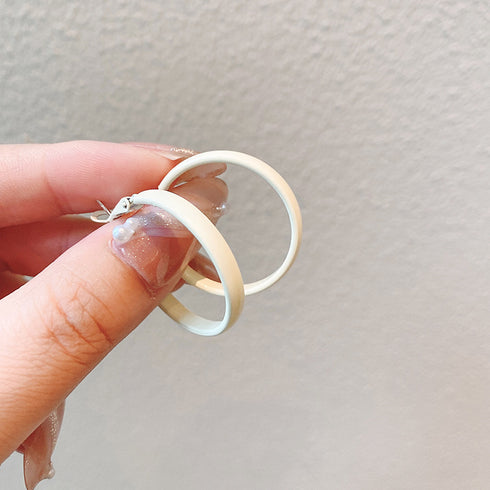 925 Silver Pin Earrings Women