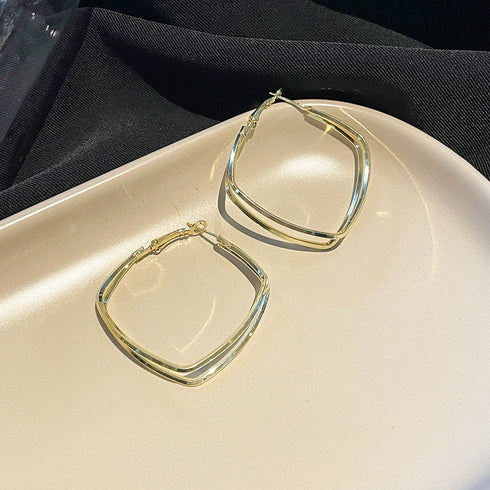 925 Silver Pin Earrings Women