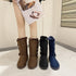 High Cotton-padded Shoes Thickened Warm Snow Boots