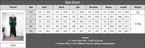 Women's Plus Size Flannel Sequined Party Dress