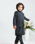 Charcoal Grey Shalwar Kameez and Waistcoat - 3PC