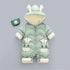 Baby Winter Snowsuit Plus Velvet Jumpsuit