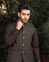 Chocolate Brown Waistcoat - Italian Tropical