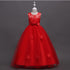 Fashion Children's Long Summer Piano Performance Costume Dress