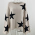 Fall Winter Plus Size Five-pointed Star Sweater Fashion Geometric Pullover Loose OL Commuter Sweater Women