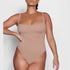 Double-layer High Elastic Fabric Belly Contracting Jumpsuit Sling Corset