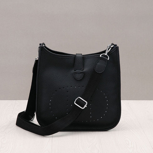 Genuine Leather Crossbody Shoulder Bag