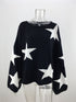 Fall Winter Plus Size Five-pointed Star Sweater Fashion Geometric Pullover Loose OL Commuter Sweater Women