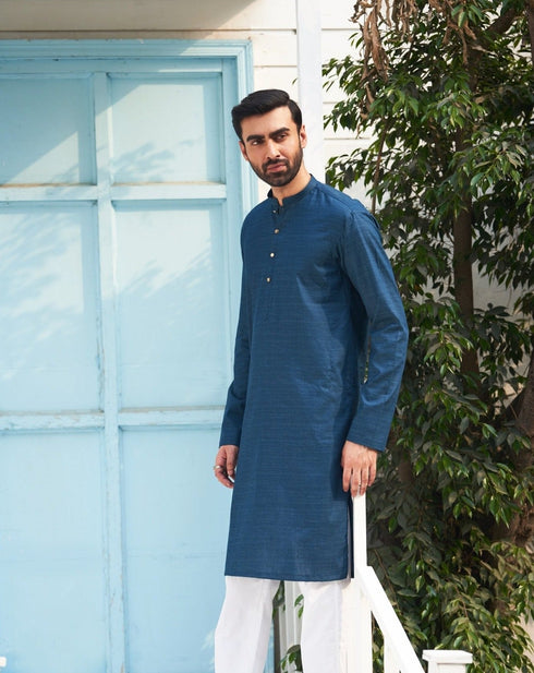 Egyptian Cotton Kurta Trouser