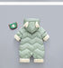 Baby Winter Snowsuit Plus Velvet Jumpsuit