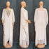 Women's Dress Embroidered Lace Muslim Robe