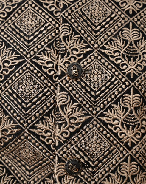 Gold Black Prince Coat