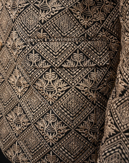 Gold Black Prince Coat