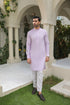 Lilac Kameez Shalwar/Trousers - Men - Plain