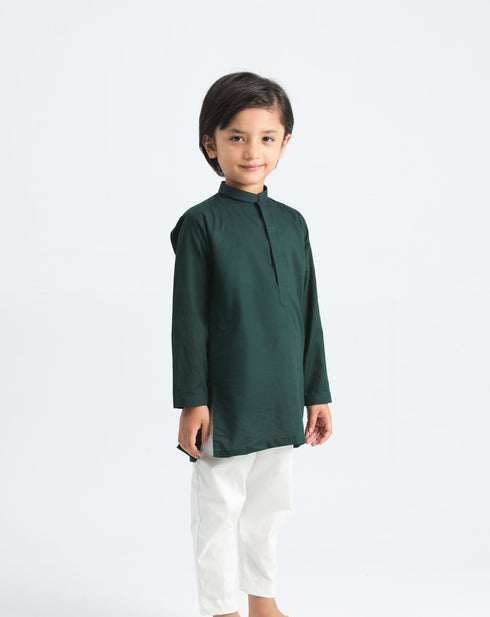 Pine Cotton Kurta Trouser