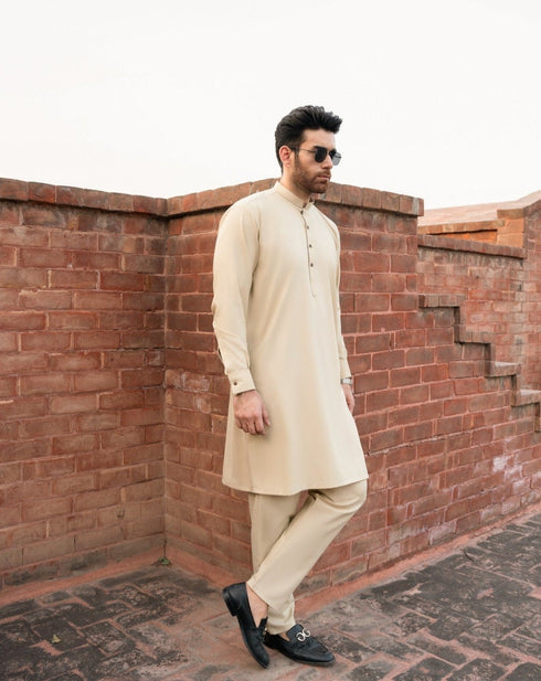 Ivory - Kurta Trouser - 2PC