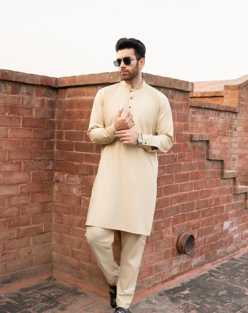 Ivory - Kurta Trouser - 2PC