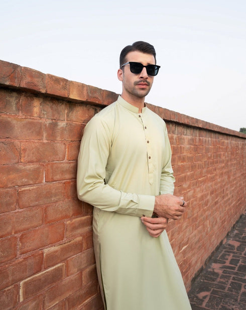 Mint - Kurta Trouser - 2PC