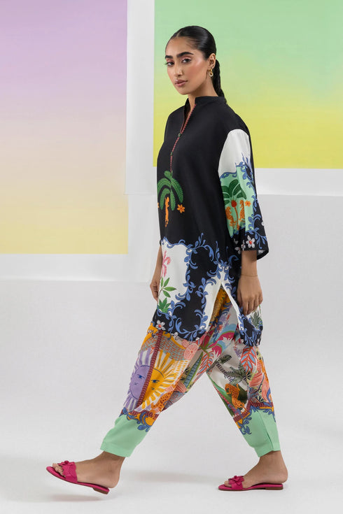 Stitched Shirt + Bottom