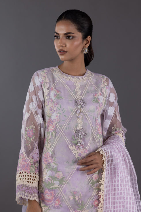 Embroidered Shirt + Plazo + Dupatta