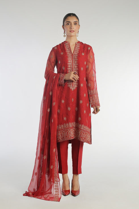 Stitched by Women Dresses | SAWERA RANGE