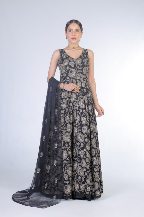 Stitched by Women Dresses | RUSSIAN FLORAL-01