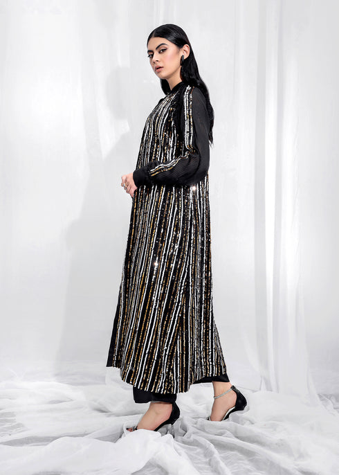 Black Embroidered Outfit